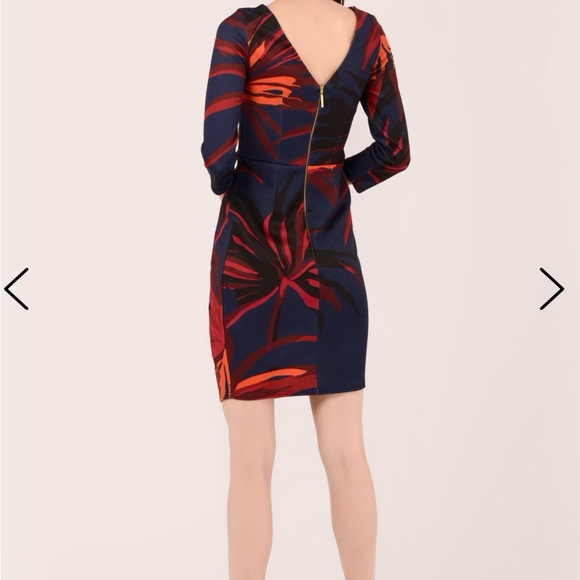 NWT Closet London Floral Print Midi Dress - Picture 7 of 8